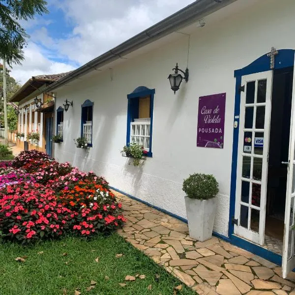 Casa de Violeta Pousada, hotell i Tiradentes