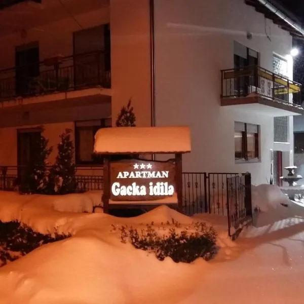 Gacka idila, hotel en Vukelići