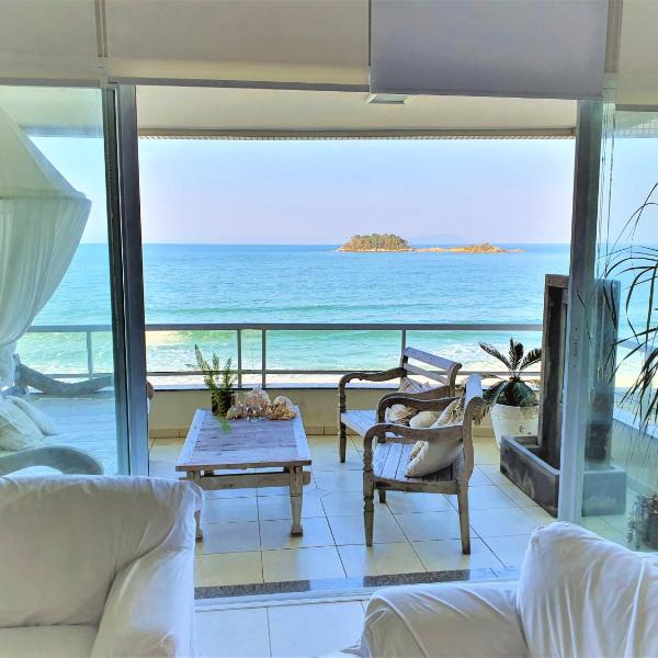 Apt de luxo, pé na areia, 200m2 melhor loc Palmas