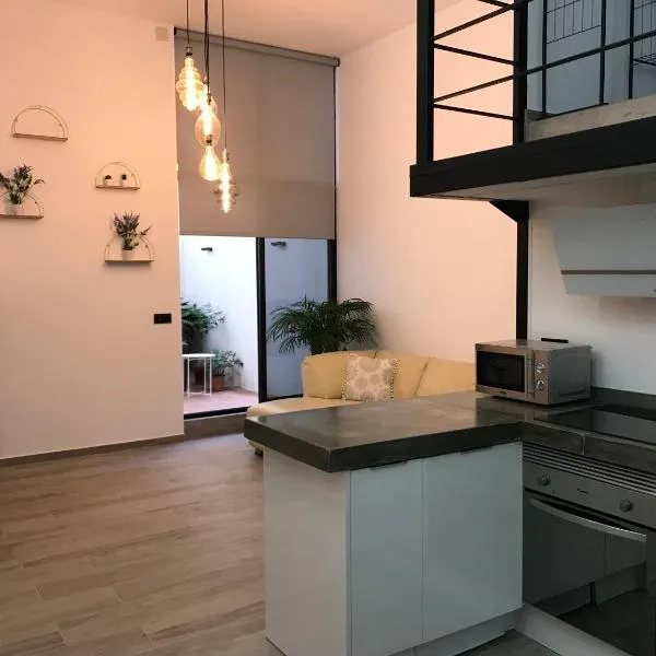 산타 폴라에 위치한 호텔 Moderno Loft a 150 metros de la playa