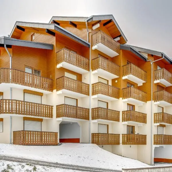 Appartement d'une chambre avec vue sur le lac balcon amenage et wifi a Thollon les Memises, hótel í Thollon