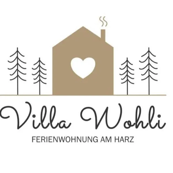 Villa Wohli 4 Sterne FERIENWOHNUNG AM HARZ, hotel in Nordhausen