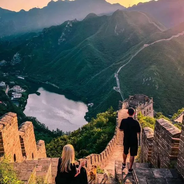 Encounter Garden Great Wall Holiday Guesthouse, hotel v Pekingu