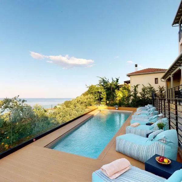 KaLLiA SUITES- CHOREFTO, hotel sa Khorevtón