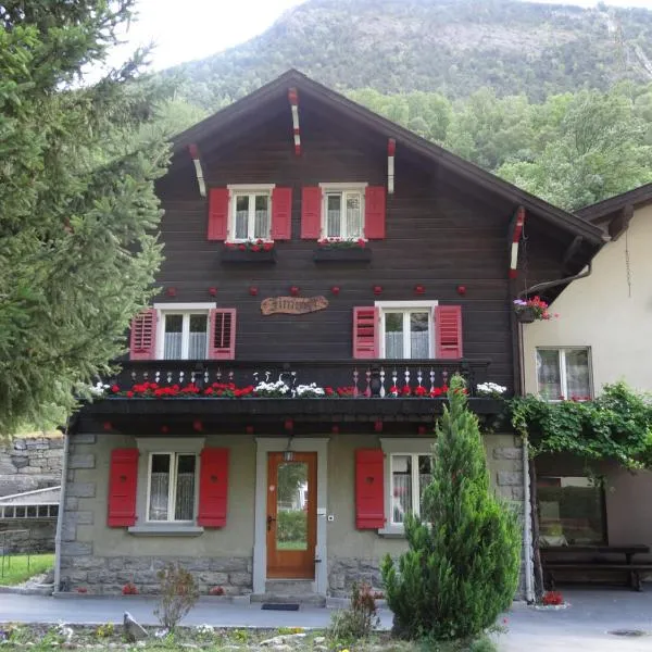 Zimmervermietung Ackersand, Hotel in Stalden