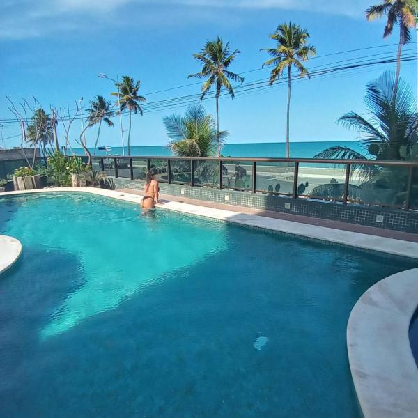 Flat em Hotel de Luxo beira mar da grife Ritz suítes com vista ampla para todo o mar da cruz das almas, jatiúca e ponta verde, com toda estrutura de um hotel lindo e arrojado, academia, piscina e muito mais, venha viver essa experiência incrível! - Foto 4