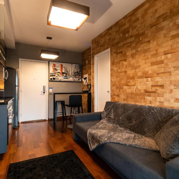 7 Aptos Premium Decorados 2 Qtos Suíte e 1 Qto Vista Panorâmica Varanda Piscina Academia Garagem WiFi Perto do Metrô SP - Foto 5