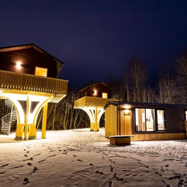 Baumhaus im Herzen vom Unterallgäu, hotel in Oberschönegg