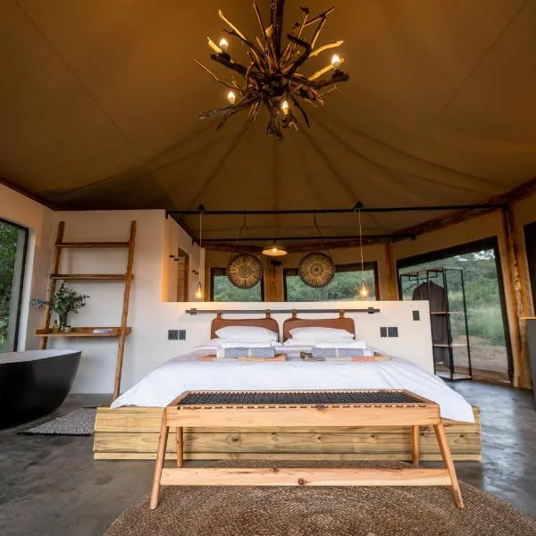 Sasi Africa Luxury Tented Bush Lodge, hotel v destinaci Bergville