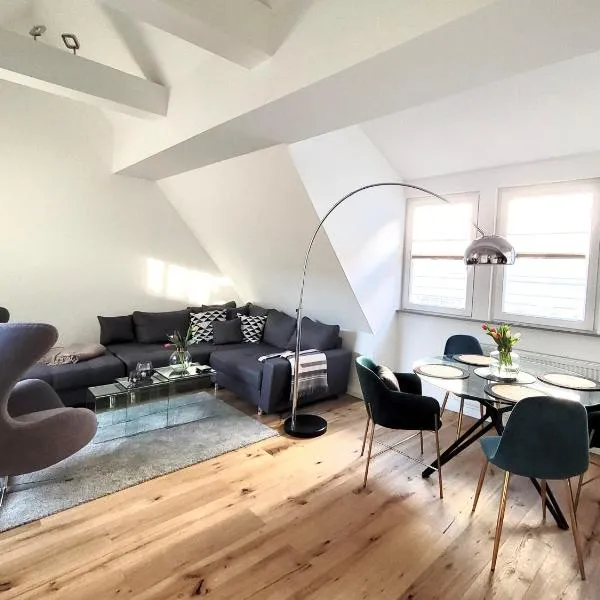 Das Stader Loft mit Sonnenbalkon、シュターデのホテル