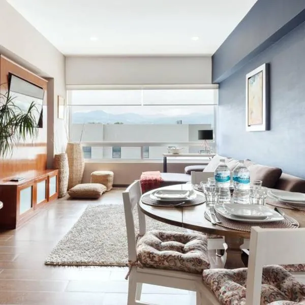 Parque Sur Beautiful apartment 2 BE - 2 BA - 2 Parkings, hotel in Mexico City