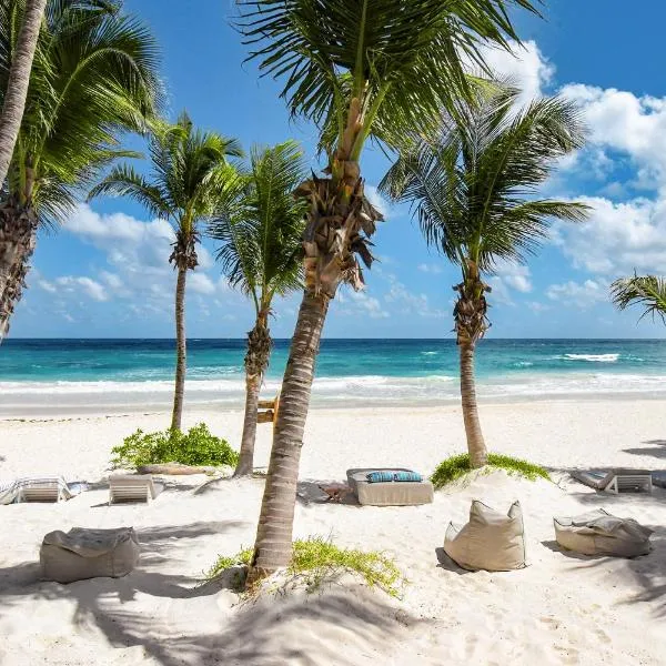 Cabanas Tulum- Beach Hotel & Spa，Chunyaxché的飯店