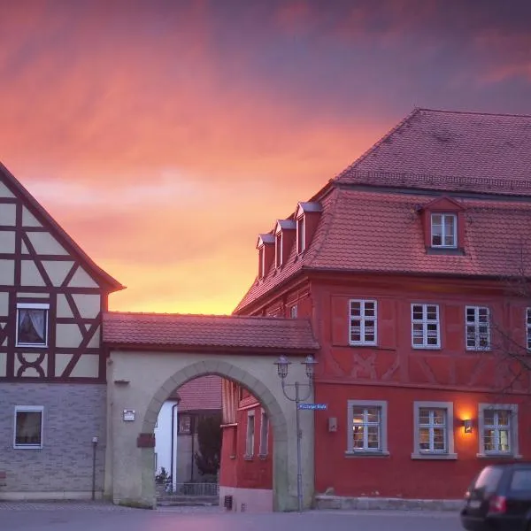 Rotes Ross Marktbergel, hotel in Marktbergel