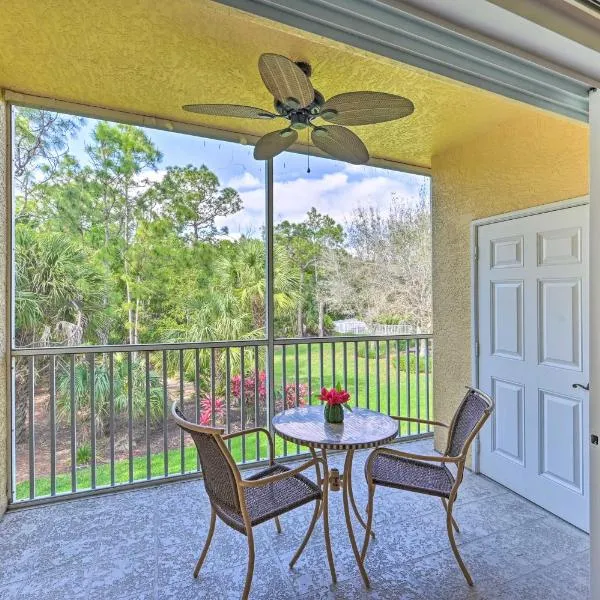 Quiet Lely Resort Condo with Pool - 2 Mi to Golf!, hotel in Naples