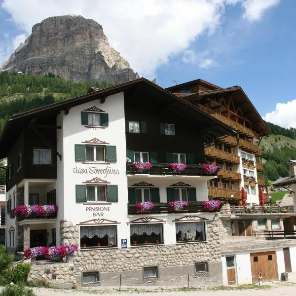 Ciasa Soreghina、コルフォスコのホテル