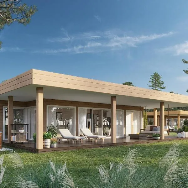 Frei wie der Wind-Chalets, hotel v destinaci Dierhagen