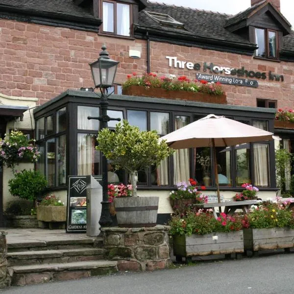 Three Horseshoes Country Inn, hotel em Leek