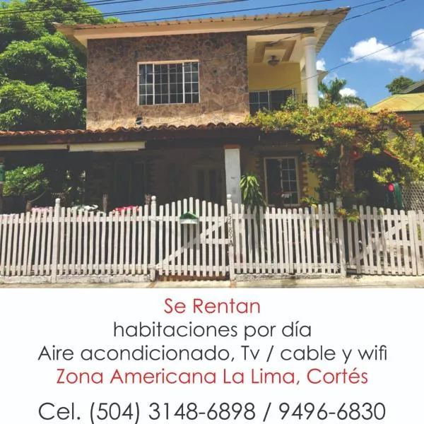 HOTEL CASA BONITA LA LIMA SAN PEDRO SULa, hotel v destinaci La Lima