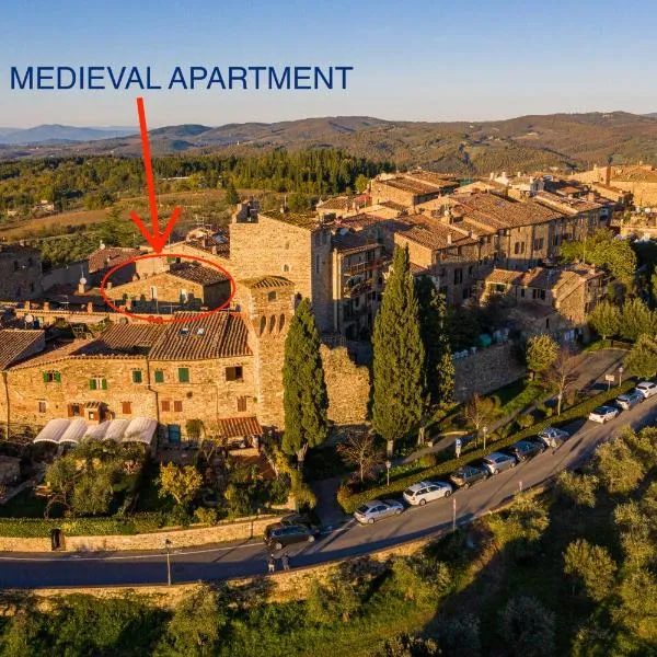 old medieval apartment, hotel em San Donato in Poggio