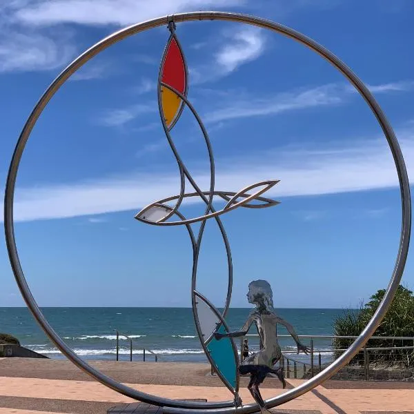 Orewa Kiwi Cabins, хотел в Орева