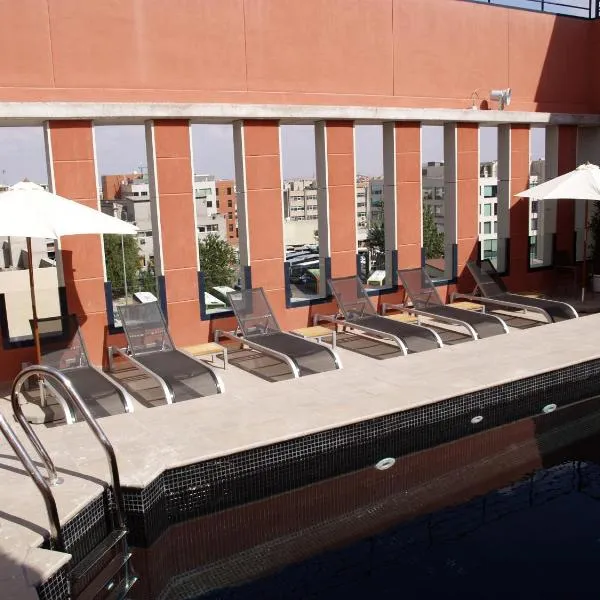 Eco Alcalá Suites, hotell i Barajas Madrid
