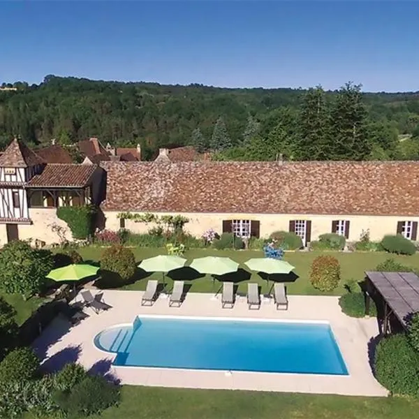 La Ferme de l'Embellie Gîtes et Chambres d'Hôtes、Le Buisson de Cadouinのホテル