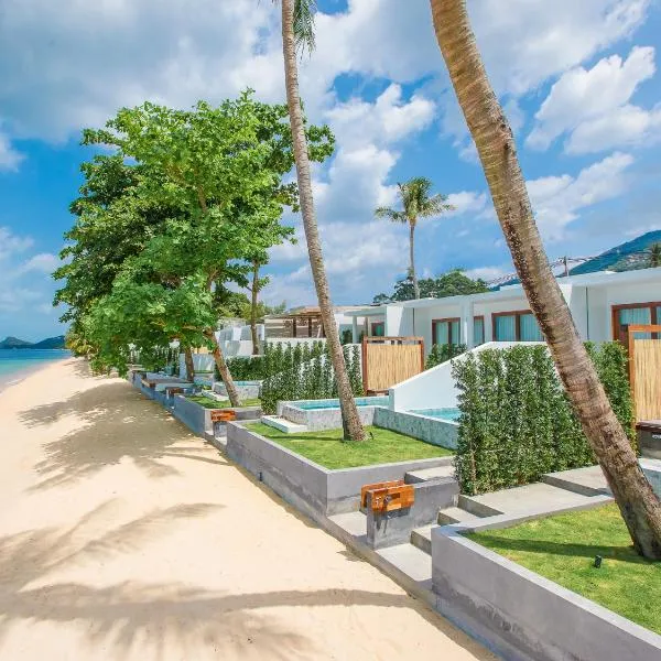 White Whale Beachfront Pool Villa, hotel in Ban Bang Po