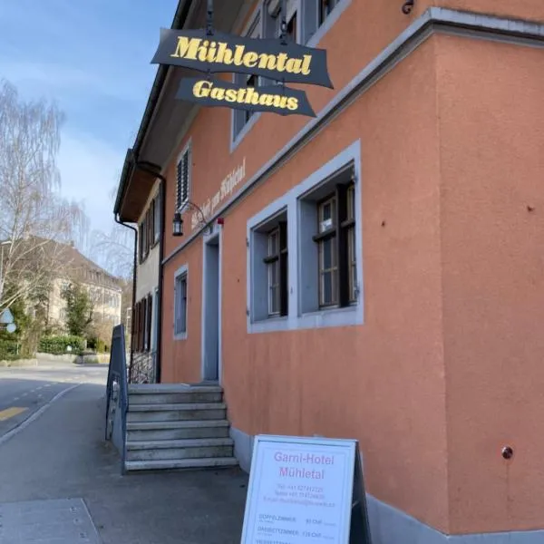 Garni-Hotel Mühletal, hotel em Stein am Rhein