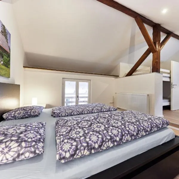Wohnung 10 - nur 10 Gehminuten zum Europa-Park、ルストのホテル