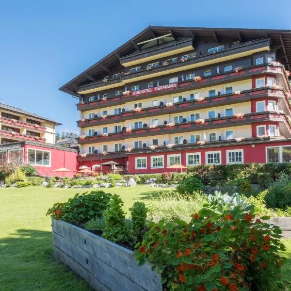 Hotel Germania Gastein - ganzjährig inklusive Alpentherme Gastein, hotel di Bad Hofgastein