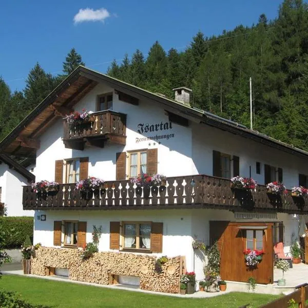 Haus Isartal, hotel v mestu Mittenwald
