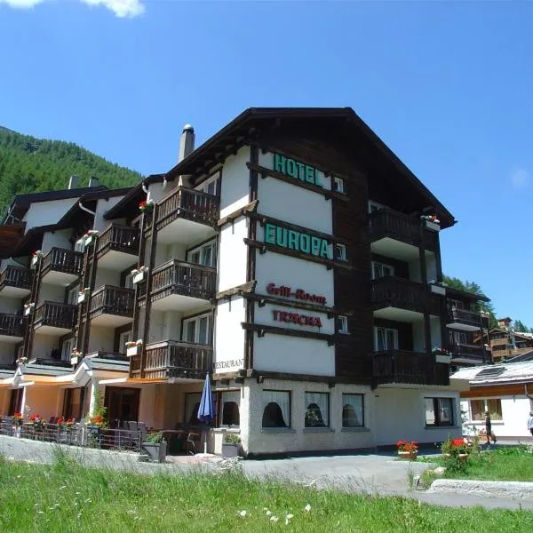 Hotel Europa Guest House, hotel en Saas-Fee