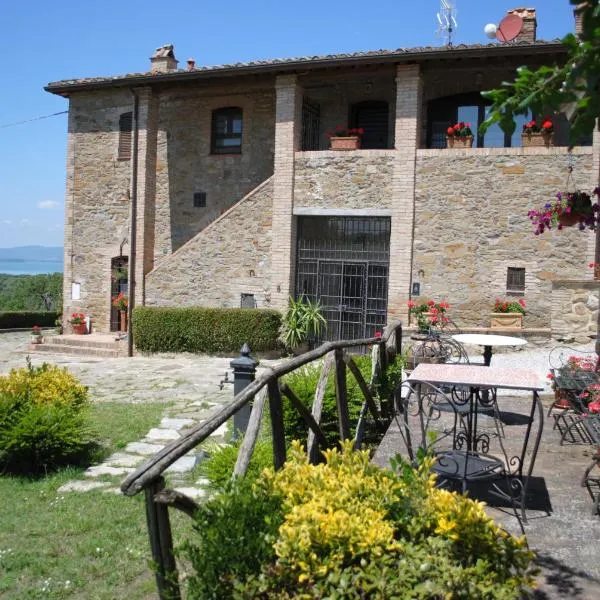 Casale sul Lago Trasimeno, отель в городе Сан-Феличано