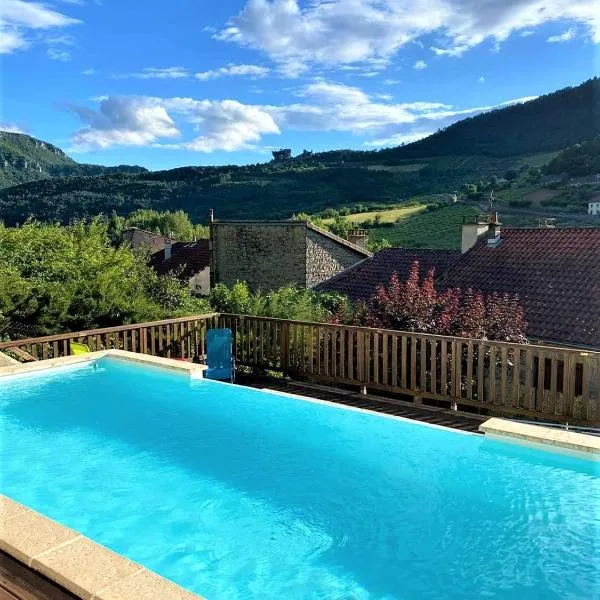 LES GARGOUILLES - Piscine à Débordement Avec Vue Exceptionnelle - Gorges du Tarn - Millau, hotel Boyne-ban