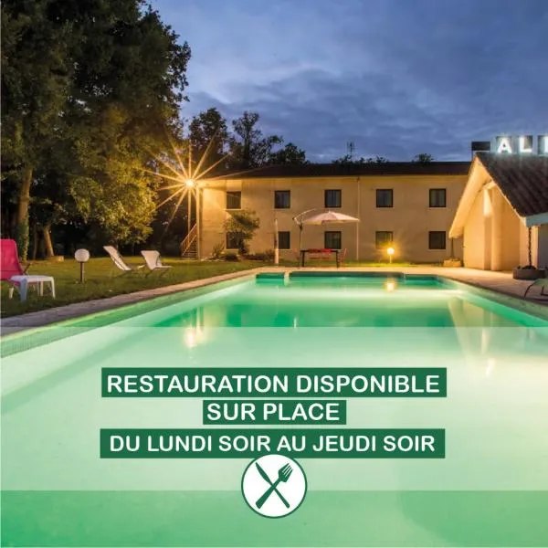 Aliotel, hotel v destinaci Cazères-sur-lʼAdour