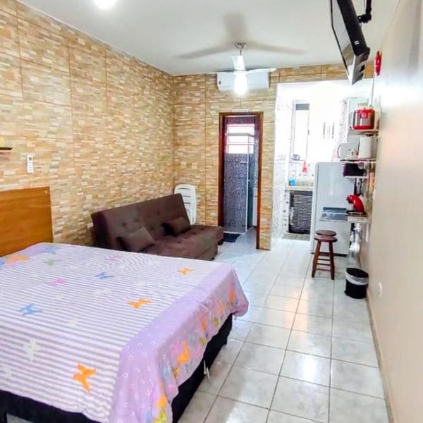 Apartamento Ubatuba - Praia grande - 200m da praia - Com Garagem Privativa