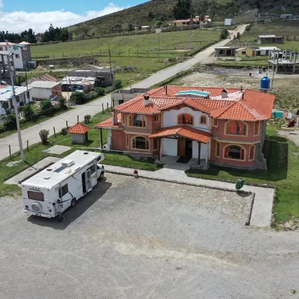 Runa Wasi Quilotoa, hotel in Zumbagua