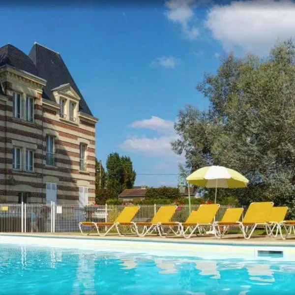 Cosy appartement dans une villa avec piscine, proche du centre et de la mer, hotel Cabourgban