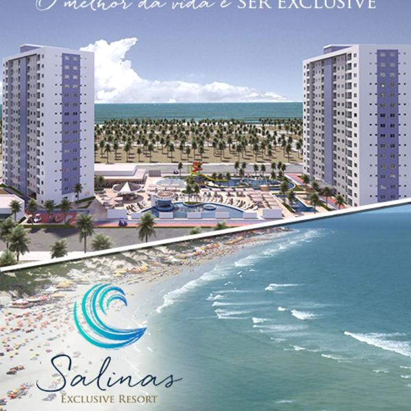 APTO SALINAS EXCLUSIVE RESORT - 04 Hóspedes Adultos e 01 Criança até 05 anos