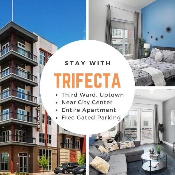 Trifecta Luxury Serviced Apartment in Uptown CLT, hotel en Charlotte