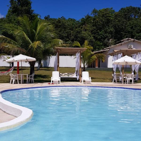 Chalés com ampla área de lazer - Condomínio RCR Green Field - Arraial da Ajuda