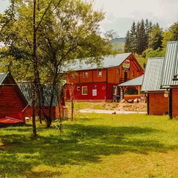 Camp Sutjeska, hotel sa Tjentište