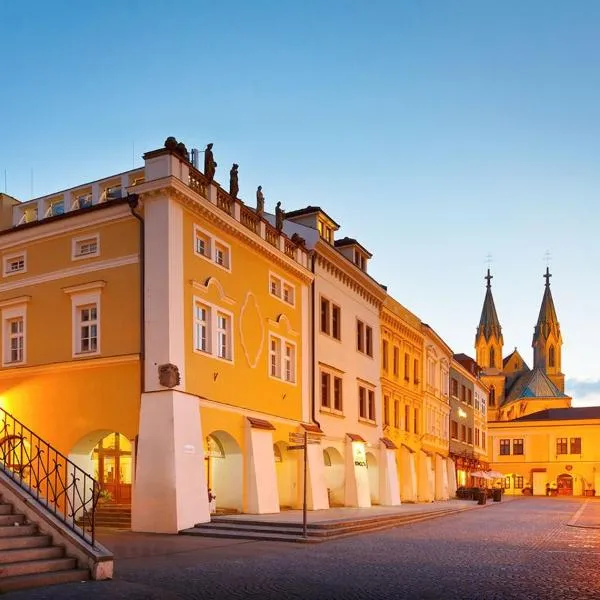 Hotel U Zlatého kohouta, hotell i Kroměříž