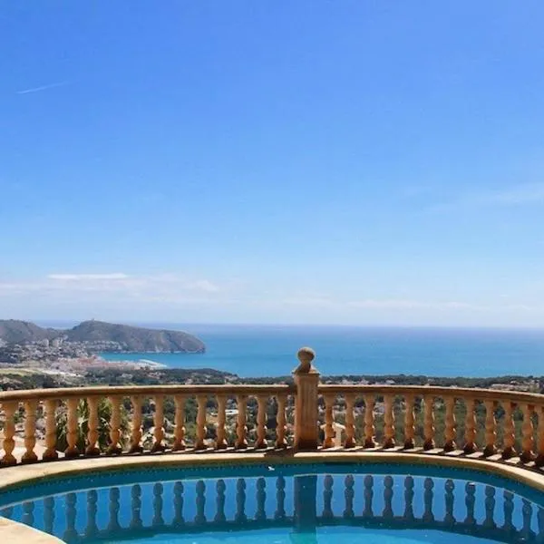 Villa Gaga Moraira，泰烏拉達的飯店