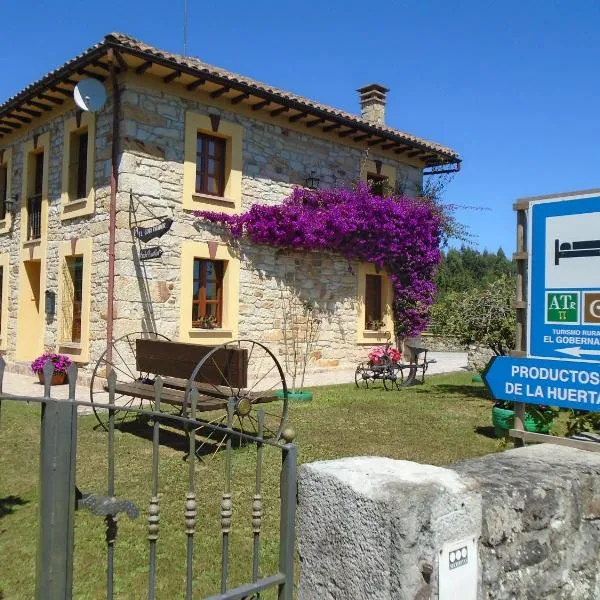Apartamentos Rurales El Gobernador, hotel en Villaviciosa