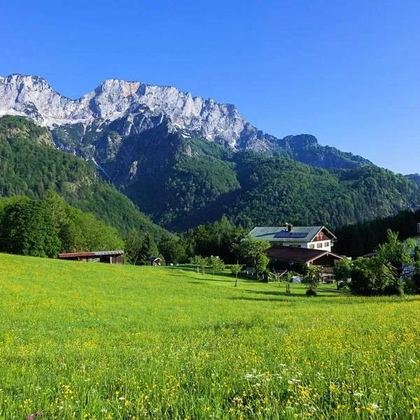 Berghof Lippenlehen, hotel v destinaci Marktschellenberg