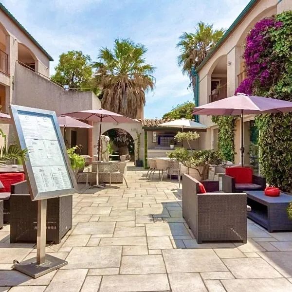 Logis Hôtel Les II Mas - Perpignan Sud, hotel v destinaci Cabestany