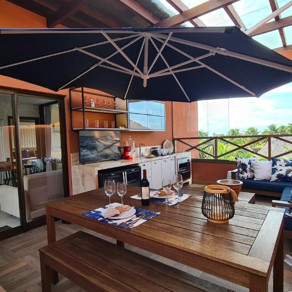 Belíssimo apartamento em Barra Grande Cobertura Villas BobZ 101 m2 com Vista Para o Mar, Barrinha, Barra Grande-PI
