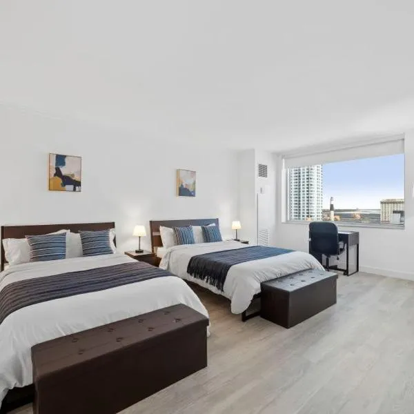 2BR 3BA Beachfront Condo CozySuites at Showboat, hotel v destinaci Atlantic City