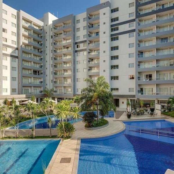 Flat Veredas do Rio Quente - apto com vista para piscinas - Foto 4